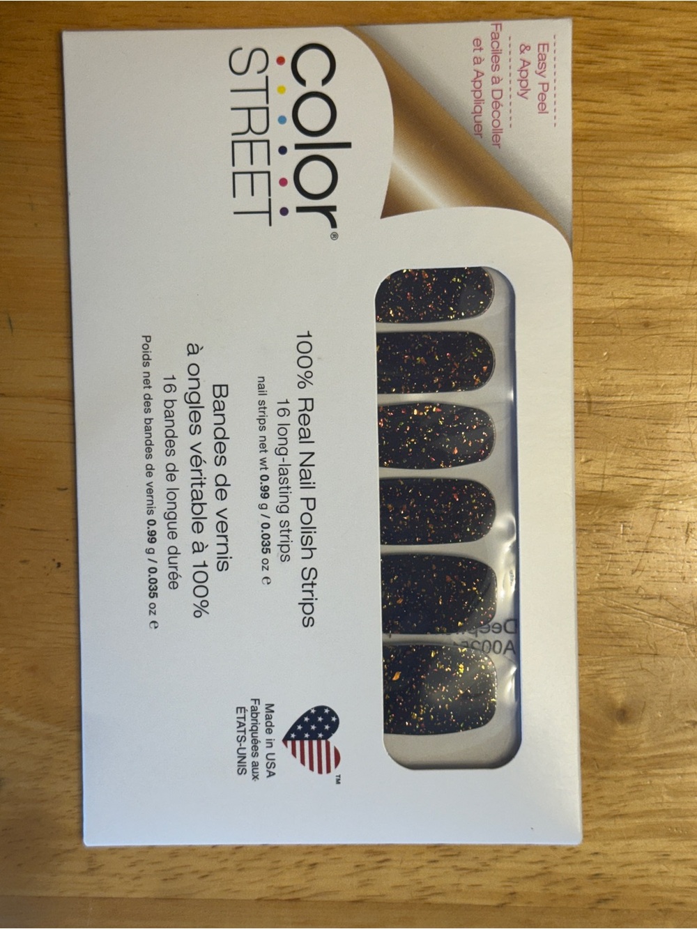 Color Street Deep Water Opal Nail Polish Strips - 16 Strips